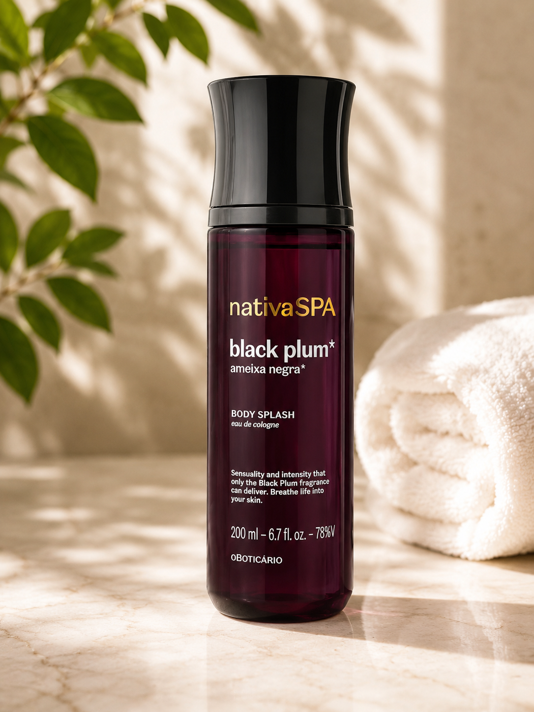 Black Plum - Duo lotion Corps & Body splash