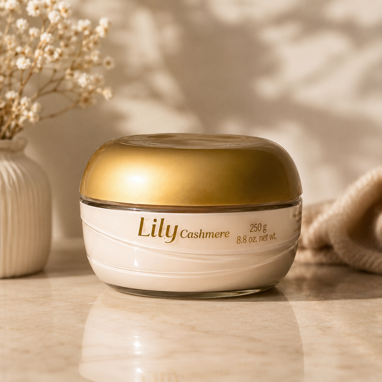 Lily cashmere - crème corporelle hydratante
