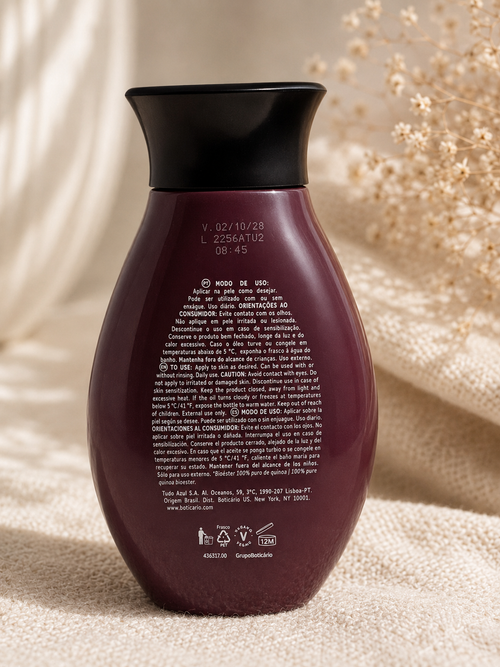 Huile corps hydratante - Prune Noir & huile de quinoa