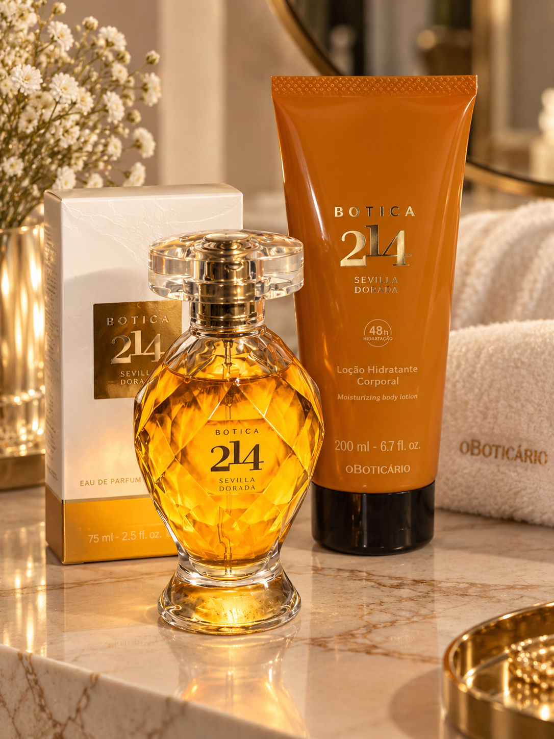 Botica 214 Sevilla Dorada - Eau de Parfum & Lotion Corps 200ml