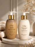 Coffret Lily Acetinado – Shampooing & Crème de Bain Parfumés