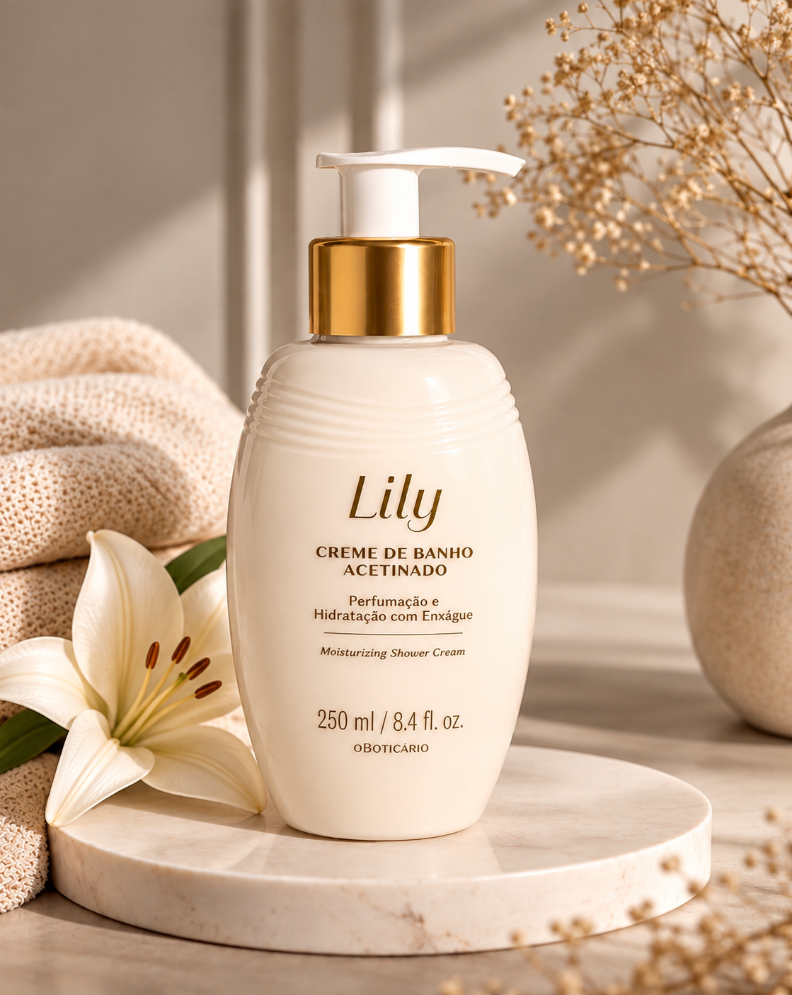 Crème de Douche Lily Acetinado – 250 ml