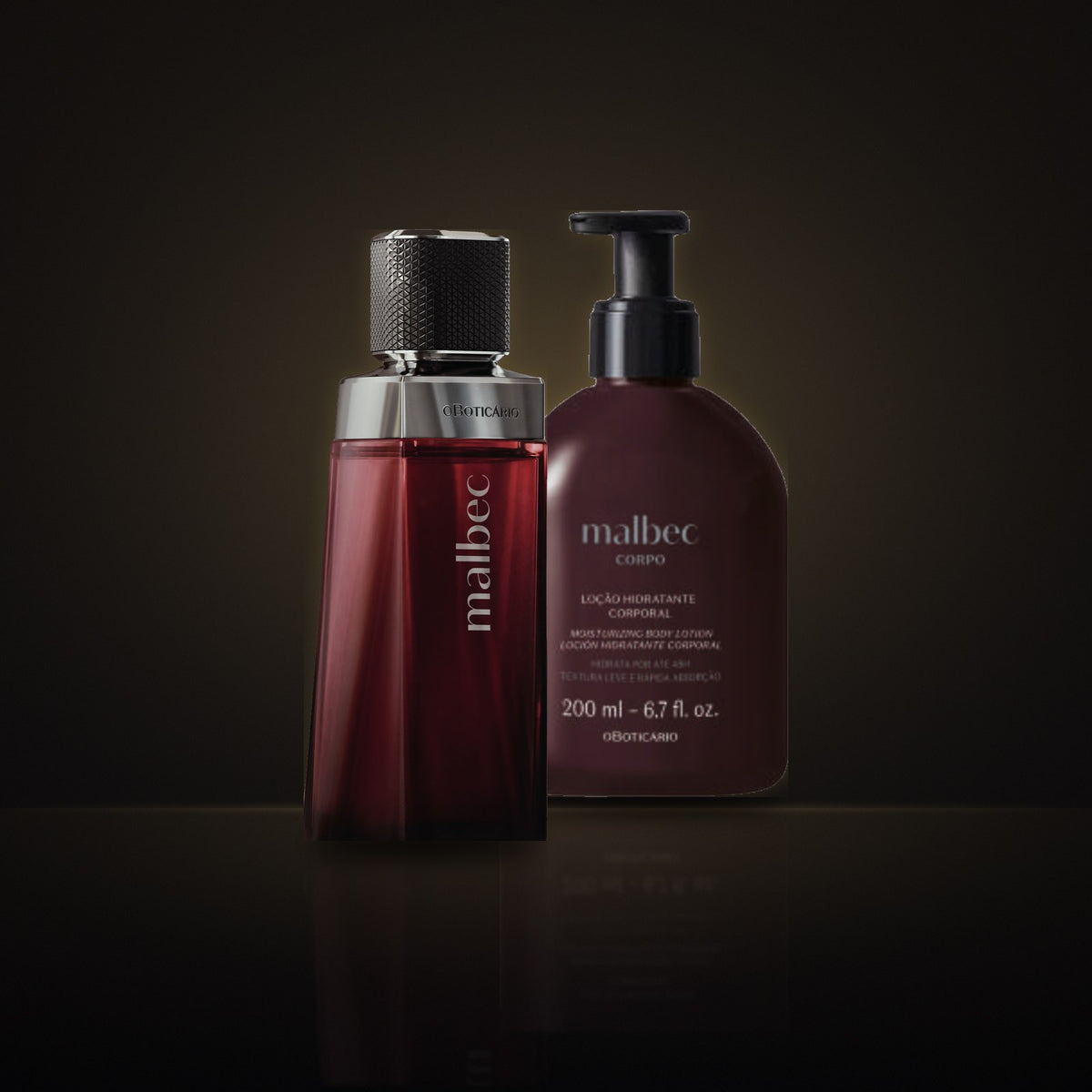 Duo Malbec – Eau de Toilette 100 ml & Lotion Corps 200 ml – Baddies Homme