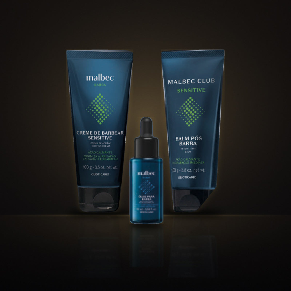 Rituel Barbe Malbec – Crème à Raser, Baume Après-Rasage & Huile à Barbe – Baddies Homme