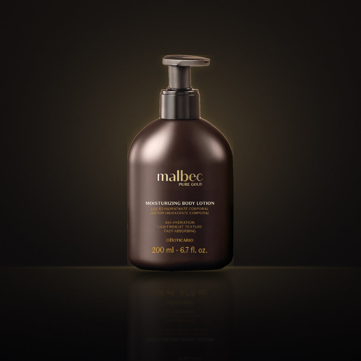 Malbec Pure Gold – Lotion Hydratante Corps 200 ml – Baddies Homme