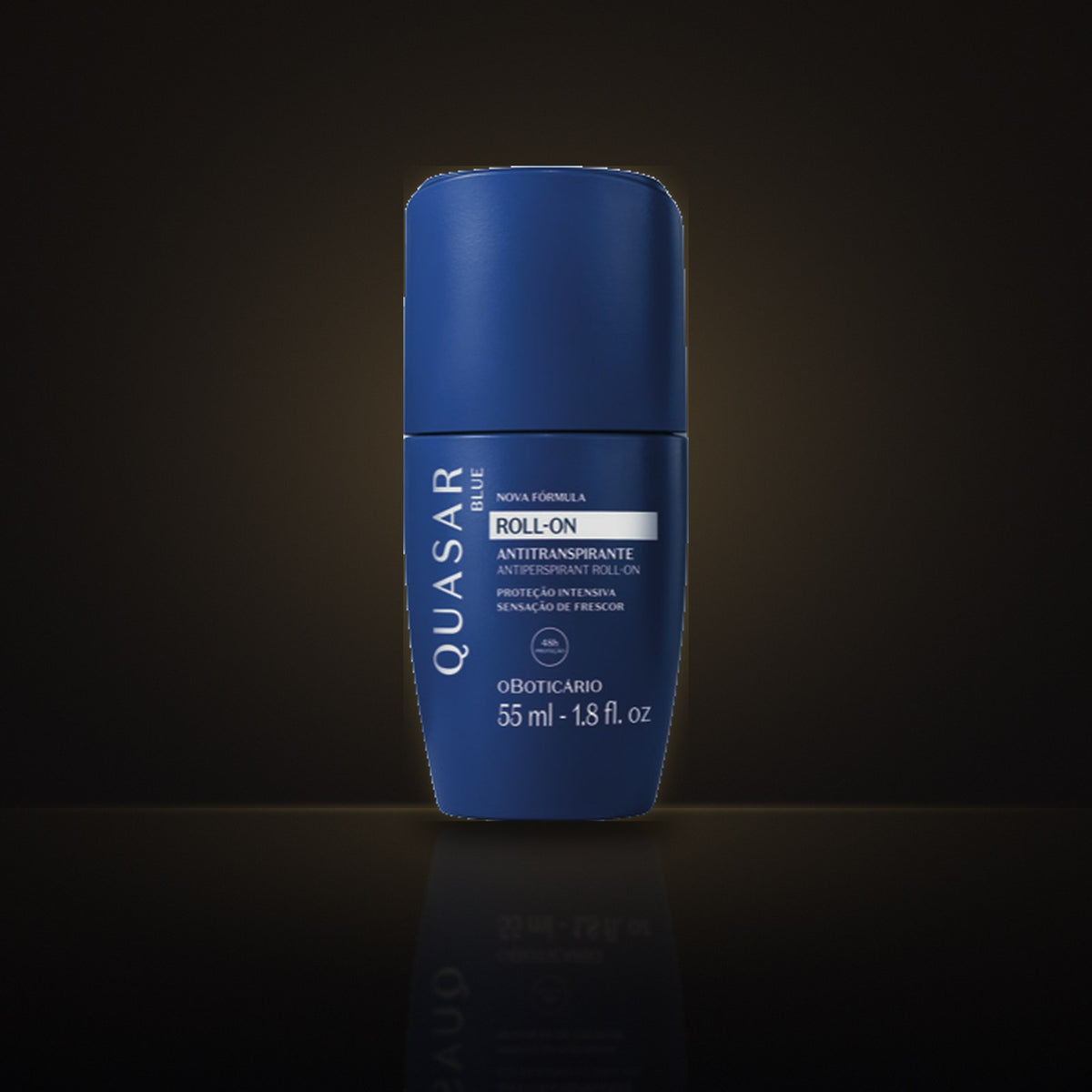 Quasar Blue – Déodorant Roll-On 55 ml – Baddies Homme
