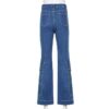 Baddie Pocket Casual Loose Straight Jean