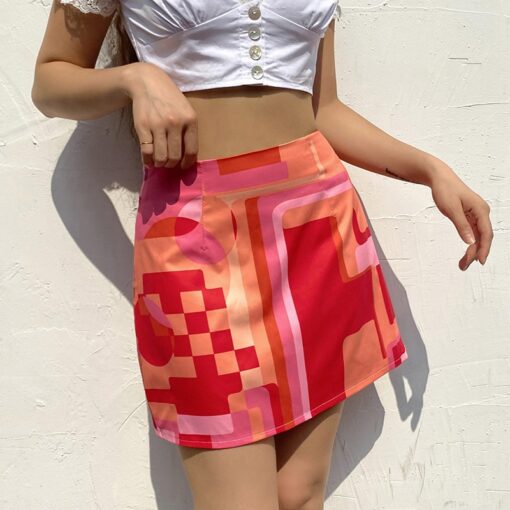 Baddie Aesthetic Harajuku Mini Skirt