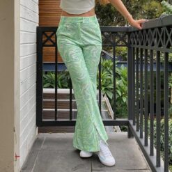 Abstract Pattern Chic Baddie 90s Streetwear Pant
