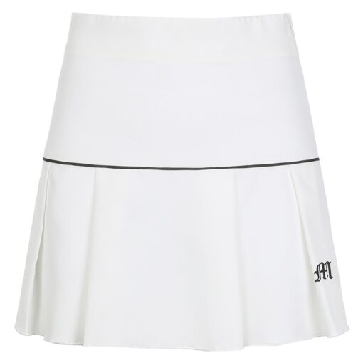Sport Baddie Preppy Style Pleated Skirt