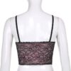 Frill Lace Sexy Baddie Cami Top