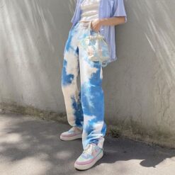 Baddie Tie Dye Print Joggers Pant