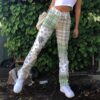 Patchwork Checkered Frill Baddie Pant